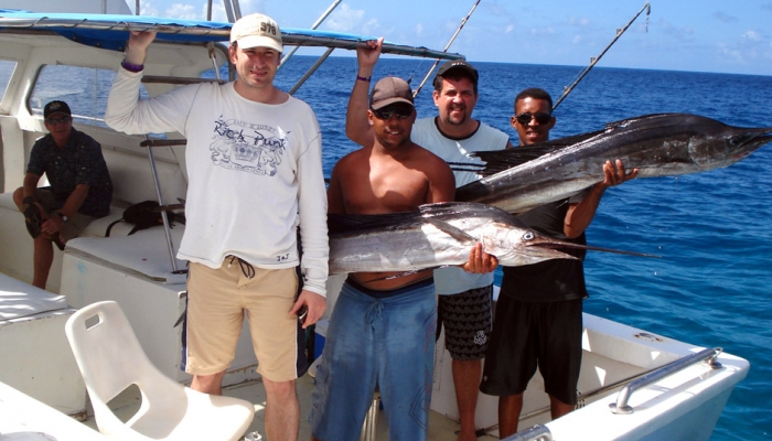 Deep sea fishing in the Dominican Republic